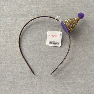 J. Crew x Crewcuts Birthday Headband